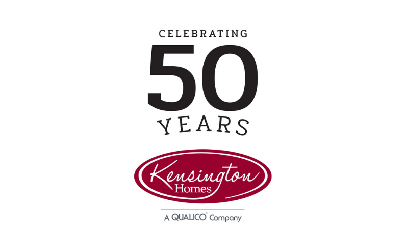 Kensington Homes 50th Anniversary logo