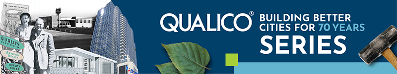 Qualico Building Better Cities Campaign Banner