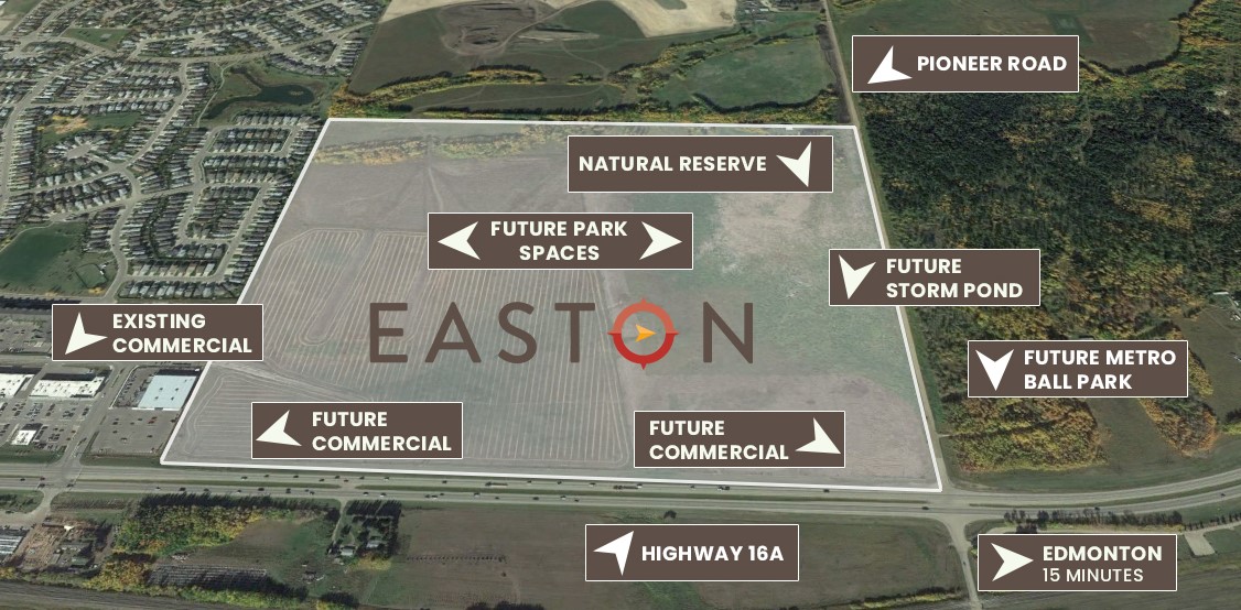Easton Community Satellite Map