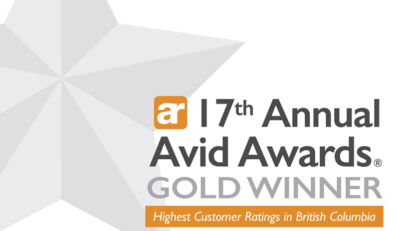 Avid Awards | Gold Winner | British Columbia | Logo