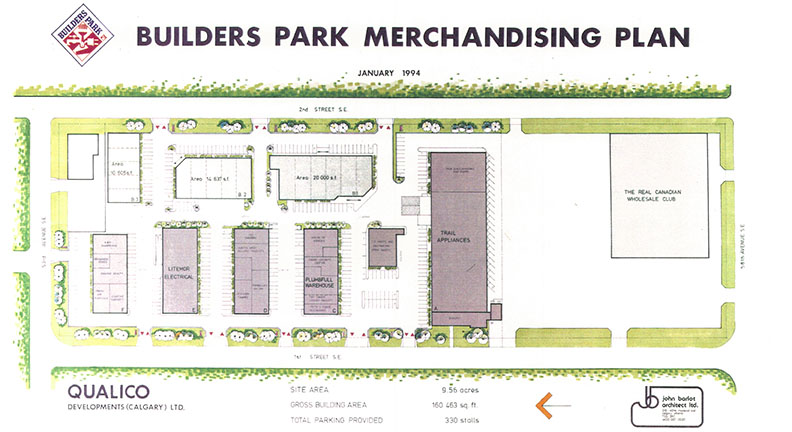 Builders Park Map