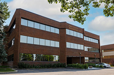 Qualico Calgary plain office building
