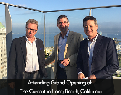 Ron Reimer with Kevin Van and Kevin Kameda in Long Beach, California