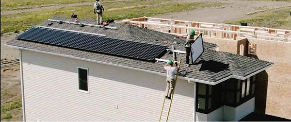 3152 Trombley Street | Solar PV Installation | Pacesetter Homes Regina