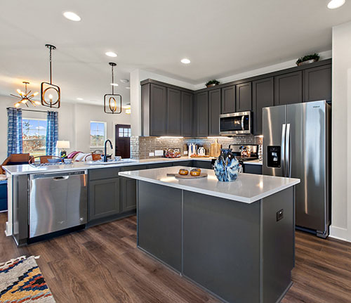 Pacesetter Homes Texas' The Bailey's Kitchen