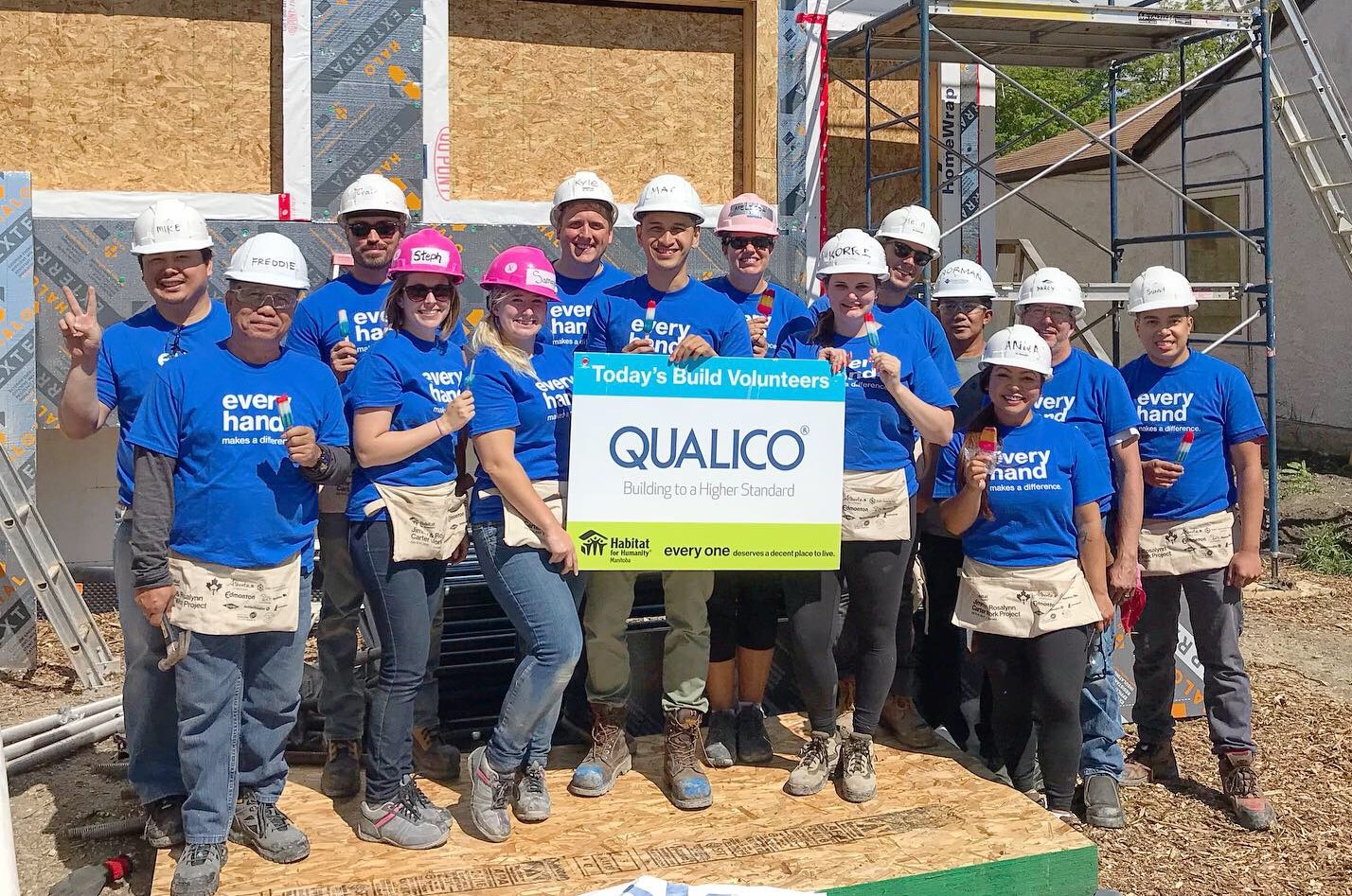 Qualico Volunteer Group Picture