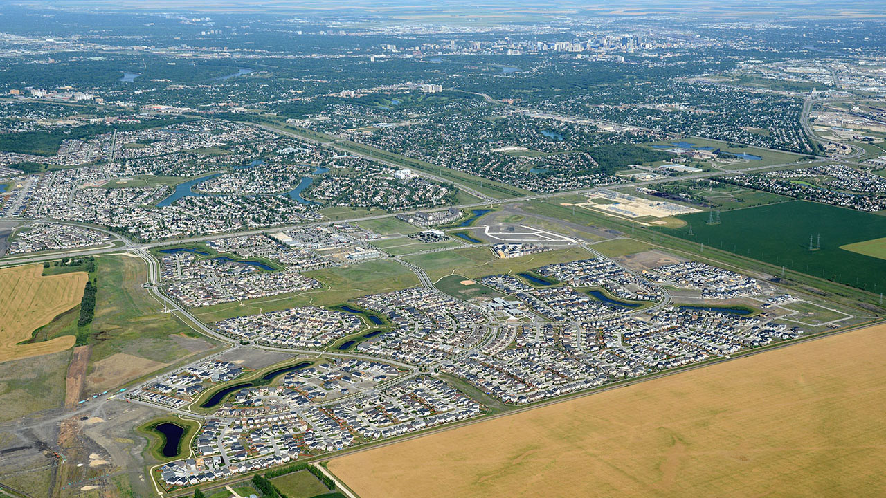 Qualico Communities Winnipeg - Sage Creek Community - Aerial