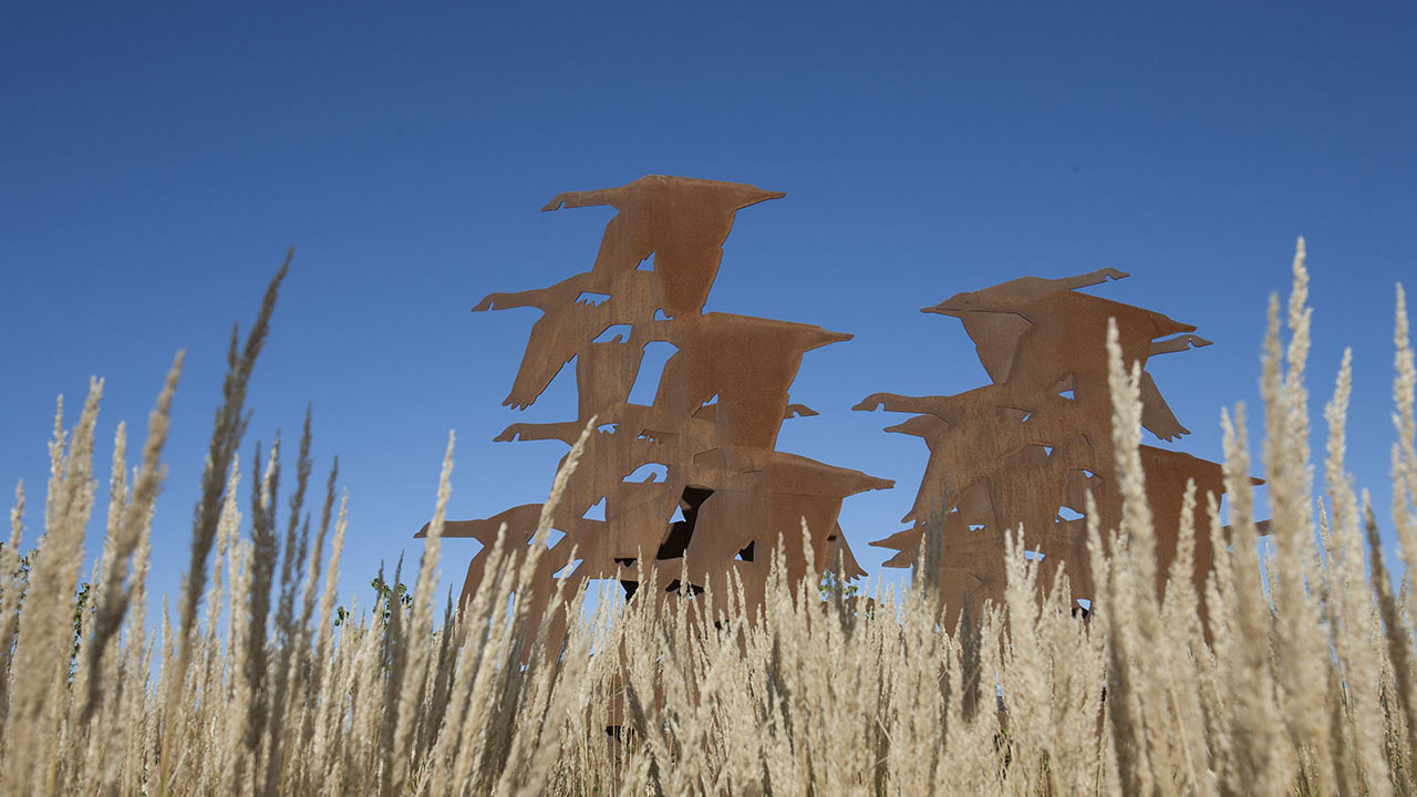 Qualico Communities Winnipeg - Sage Creek Community - Flight Sculpture