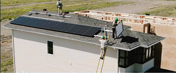 3152 Trombley Street | Pacesetter Homes Regina | Solar Installation