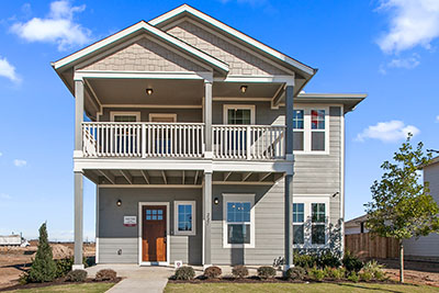 Pacesetter Homes Austin 4 Series Portico Streetview