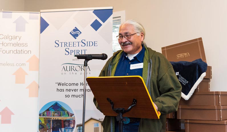 Casey from the Calgary Homeless Foundation-Feature Image