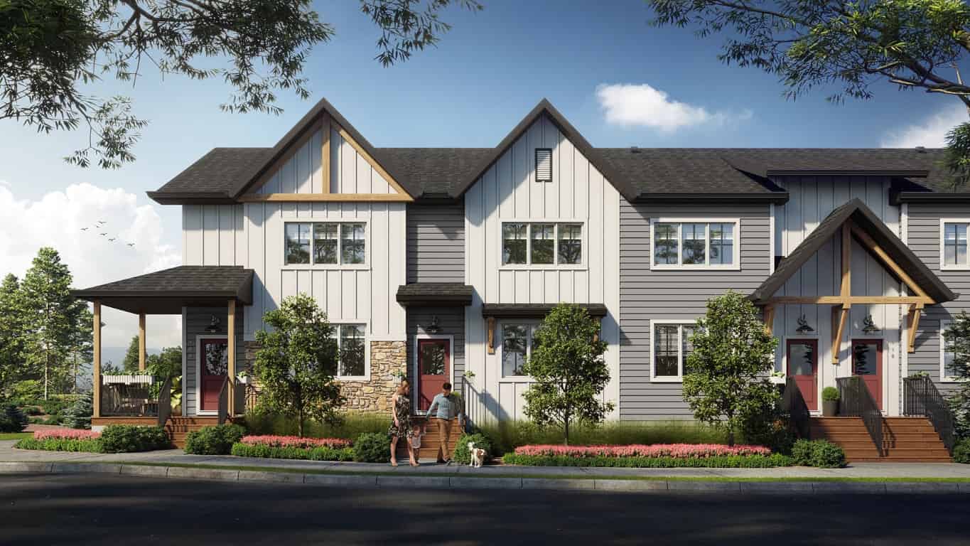 Creekstone - Exterior Townhome by StreetSide Calgary