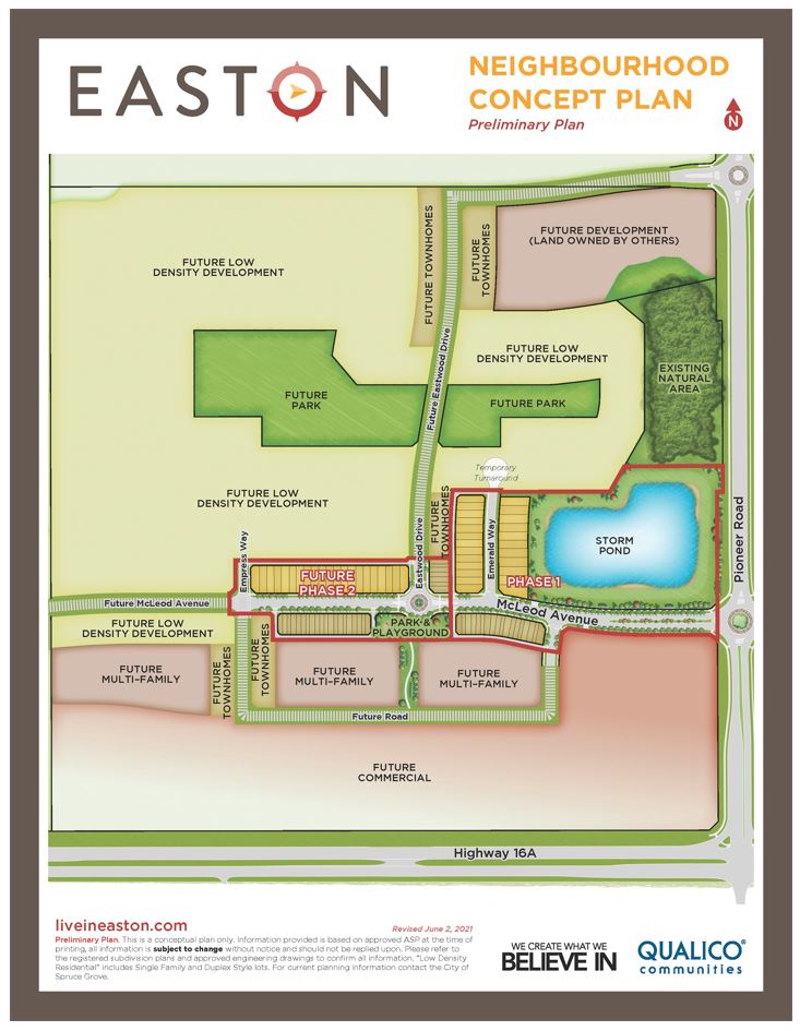 Easton Community Map