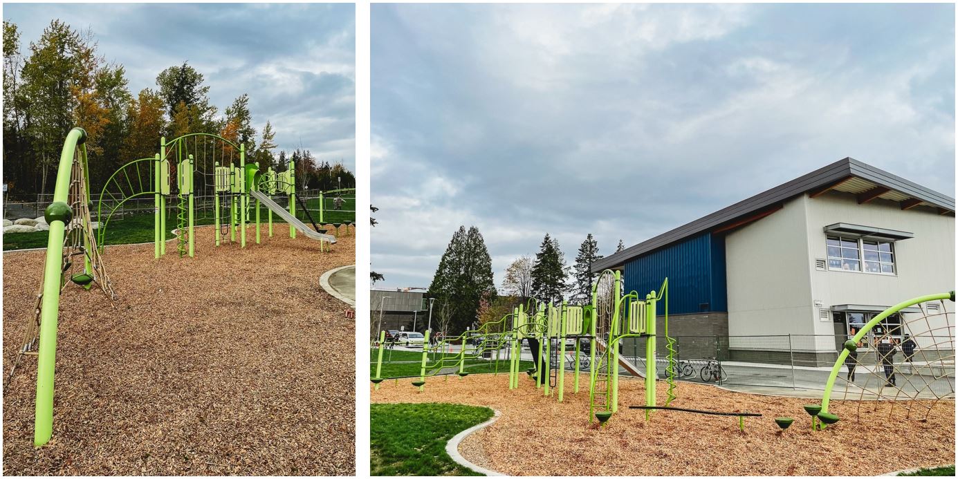 Edgewood elementary playground shots
