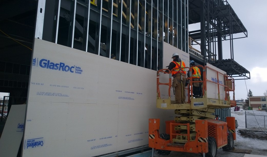 External Dry wall