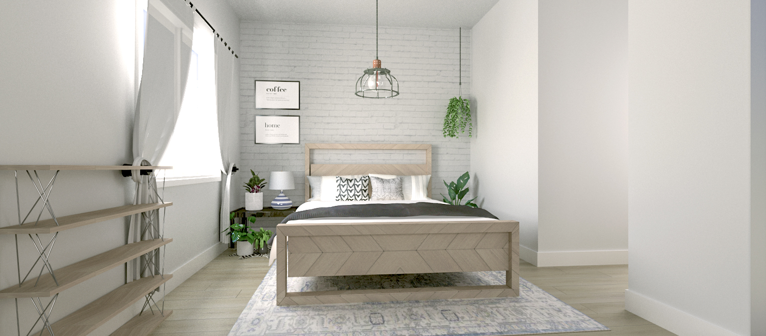 StreetSide Edmonton's Tiny Home Bedroom