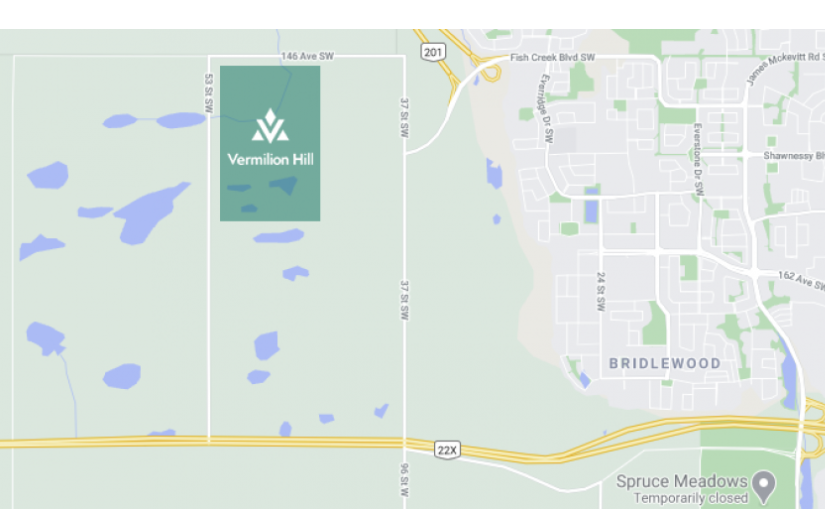 Vermillion Hill - New Community Location
