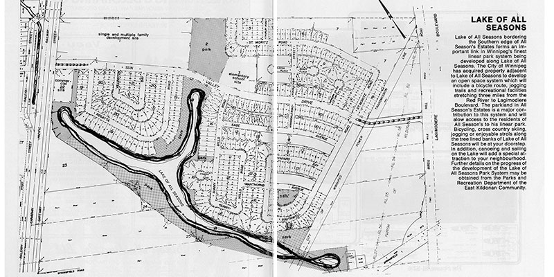 Qualico All Seasons Estates Map