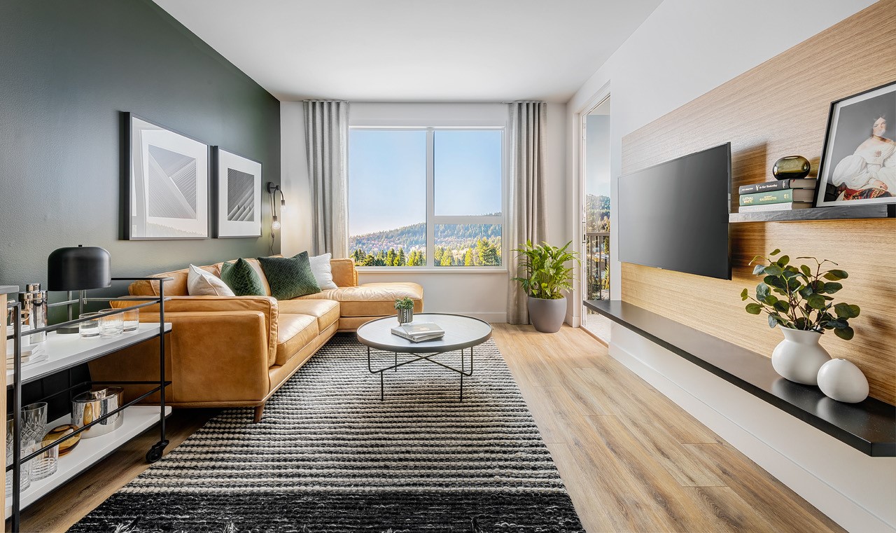 Port & Mill Condo - Living Room