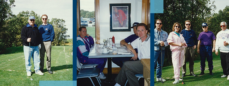 Ron Reimer at Qualico Golf Tournaments in the 1990s