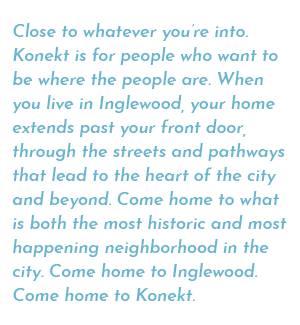 Konekt in Inglewood Brand Copy
