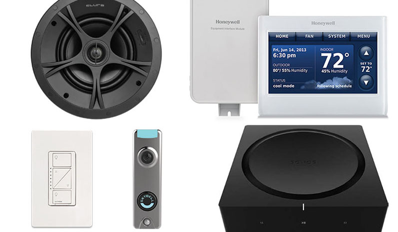 Smarter Home System Tech | Broadview Homes | Calgary | Collage