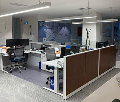Surrey Regional Office Open Work Space