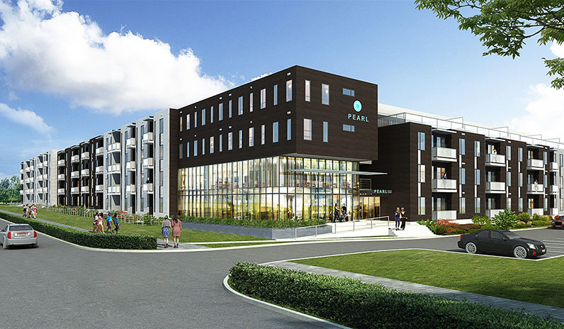 The Pearl | US Multi-Family | Street View Rendering | Austin Texas