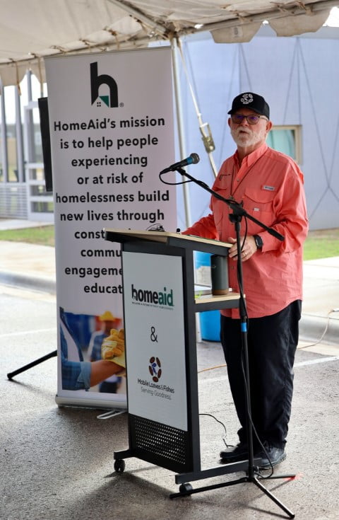 Pacesetter homes Tiny Home Dedication Event