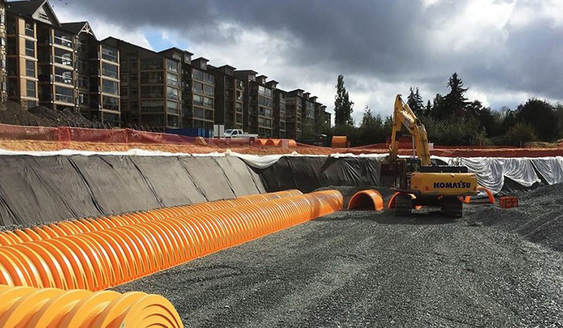 Westbrooke Stormwater Detention Centre | Site Development | Langley British Columbia